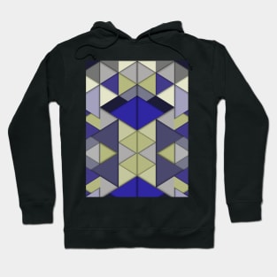 Origami Background In Retro Repeated Pattern Hoodie